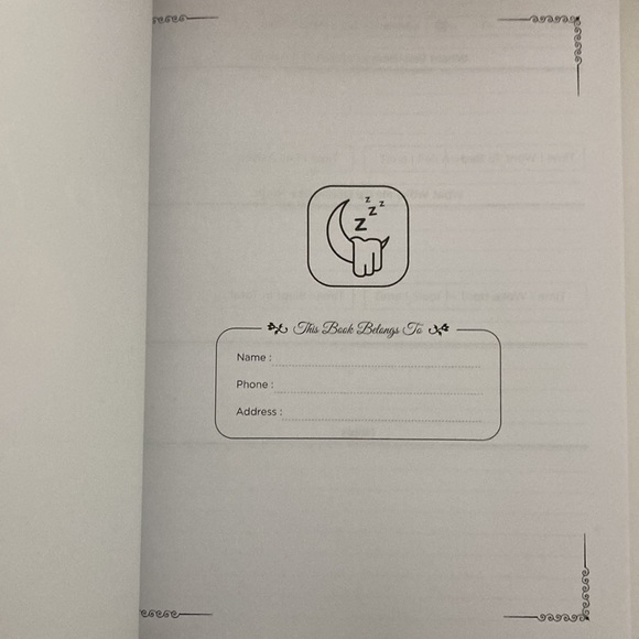 Sleep tracker journal - Picture 3 of 5